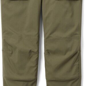 Rei coop Mountainmaker Pants, army cotton green. Boys large 14-16.